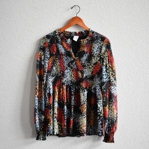 S | akemi and kin | anthro | flowy blouse